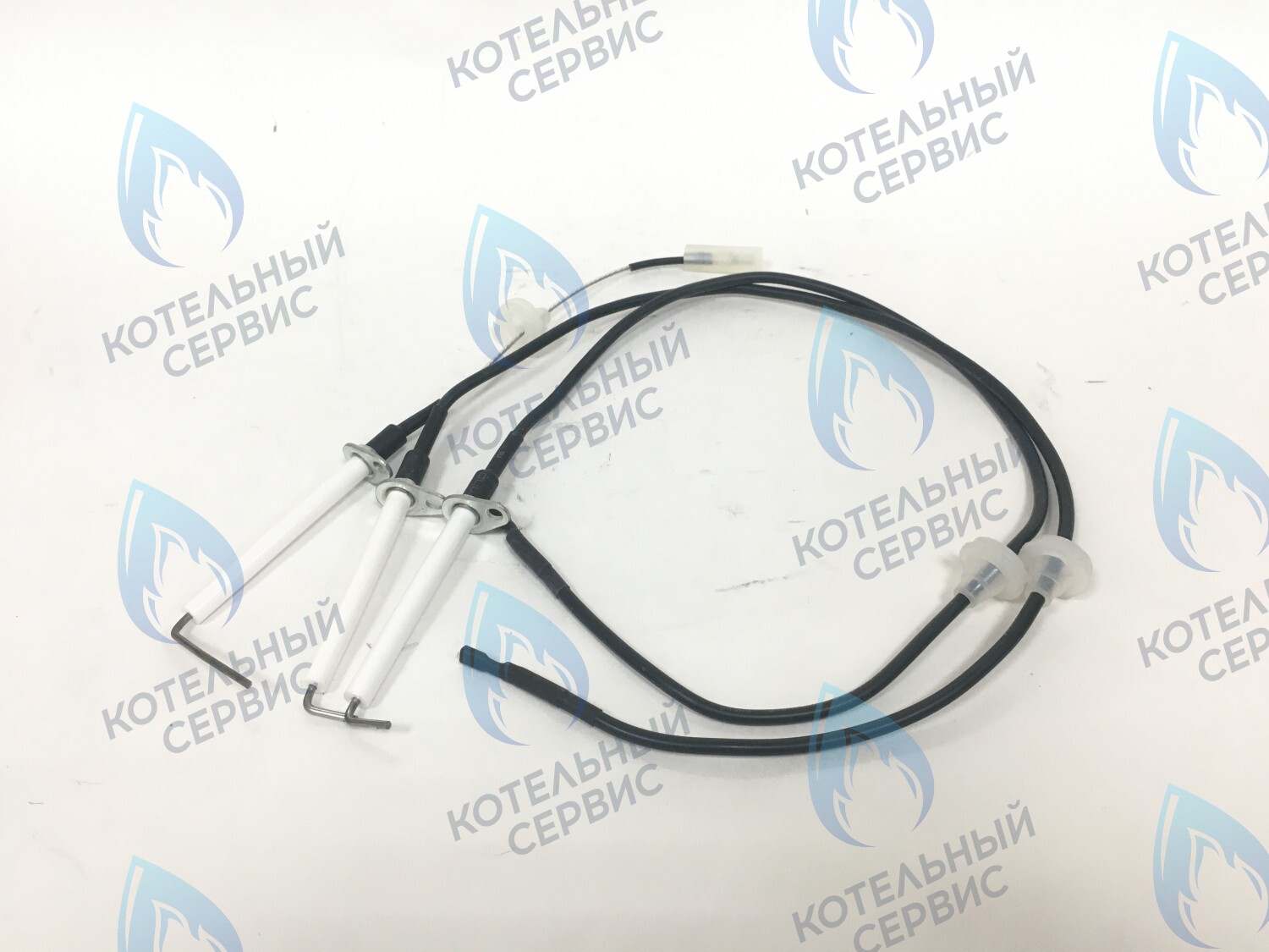 IE025-Комп Комплект электродов с кабелями для котлов GAZECO 18 С1/С2/Т1/Т2, 24 С1/С2/Т1/Т2 произв. после 2012 г. 05-4023 в Москве